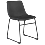Centiar - Black - Dining UPH Side Chair (Set of 2)