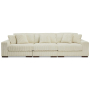 Lindyn - Ivory - 3-Piece Sectional, 137"
