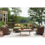 Horizon Hall - Brown / Green - 6 Pc. - Lounge Set With Sofa