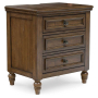 Sturlayne - Brown - Three Drawer Night Stand