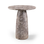 Cosenza - Concrete Indoor / Outdoor Counter Height Table - Brown - Dark Brown, 36"