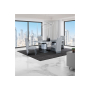 D1212 Dining Table And Four D12 Dining Chairs - White/Gray