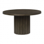 Radkin Round Dining Room Table Burnished Brown, 54"