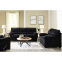 Simplejoy - Onyx - 3 Pc. - Sofa, Loveseat, Rocker Recliner