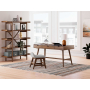 Lyncott - Brown - 3 Pc. - Home Office Desk, Chair, Bookcase