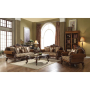 Jardena - Sofa - Fabric & Cherry Oak, 89"