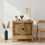 Lola - Cabinet - Natural Oak - Light Brown