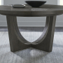 Cascade Falls - Round Pedestal Table Base - Satin Espresso
