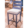 East Beach Barstool (Set of 2) Blue