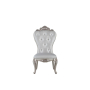 Gorsedd - Side Chair (Set of 2) - Cream Fabric & Antique