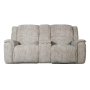 Clayton - Loveseat With Console P3 & ZG - Galactic Parchment - Beige