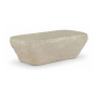 Rockford - Concrete Coffee Table - Beige, 52.5"