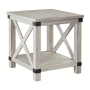 Carynhurst - Whitewash - Rectangular End Table, 24"
