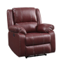 Zuriel - Recliner - Red PU