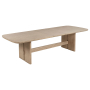 Kailani - Rectangular Wood Dining Table - Beige Oak, 92"