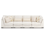 Donelson Creek - Vanilla - 4-Piece Sectional, 156"
