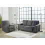 Rannis 2 Pc. Sofa Sleeper, Rocker Recliner Pewter