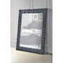 Dante - Accent Floor Mirror - Gray Velvet