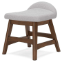 Lyncott - Light Gray / Brown - Home Office Desk Chair