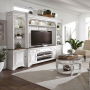 Magnolia Manor - Entertainment Center With Piers