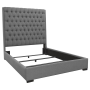 Camille - Upholstered Queen Panel Bed