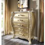 Cabriole - Chest - Gold Finish, 54" Tall