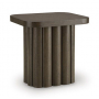 Darimore Rectangular End Table Burnished Brown, 21.75"