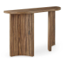 Austanny - Warm Brown - Sofa Table, 52.13"