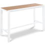 Nizuc - Outdoor Patio Rectangle Bar Table, 59.5"