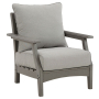Visola - Gray - Lounge Chair w/Cushion (Set of 2)