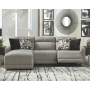 Colleyville - Stone - Left Arm Facing Power Chaise 3 Pc Sectional