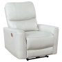 Greenfield - Upholstered Power Recliner Chair - Ivory