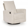 Oaklynn-Manor Swivel Glider Recliner Canvas