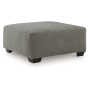 Clarington Oversized Accent Ottoman Greystone
