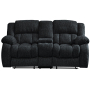 U250 - Console Reclining Loveseat - Ebony