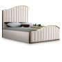 Jolie - King Bed - Cream