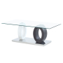 T1628 - Coffee Table Top Glass - Clear, 47.24"