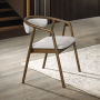 Delina - Side Chair - Walnut - Dark Brown