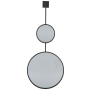Brewer - Black - Accent Mirror