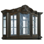 Maylee - Dark Brown - Dining Room Hutch