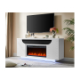 Aileen - 76" Entertainment Unit With LED, Speakers, Crystal Inserts And Pop Up Center Doors