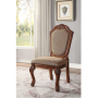 Chateau De Ville - Side Chair (Set of 2) - Fabric & Cherry
