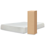10 Inch Chime Memory Foam - White - California King Mattress - Inner Spring