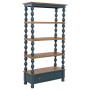 Finnworth Bookcase Blue / Brown