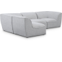 Miramar - 4 Piece Modular Corner Sectional, 109"