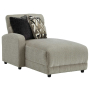 Colleyville LAF Press Back Power Chaise Beige, 36"