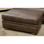 Carriage Point Ottoman Hickory