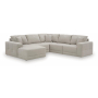 Next-Gen Gaucho 5-Piece Sectional With LAF Corner Chaise Gray, 113"