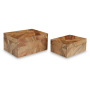 Antford - Brown - Box Set (Set of 2), 9.13"