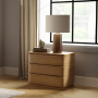 Zoey - Nightstand - Oak - Light Brown